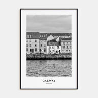 Galway Portrait B&W Poster
