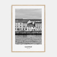 Galway Portrait B&W Poster