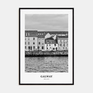 Galway Portrait B&W Poster
