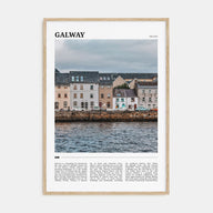 Galway Travel Color Poster