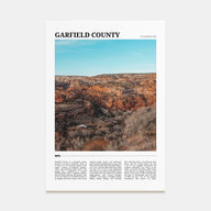 Garfield County Travel Color Poster