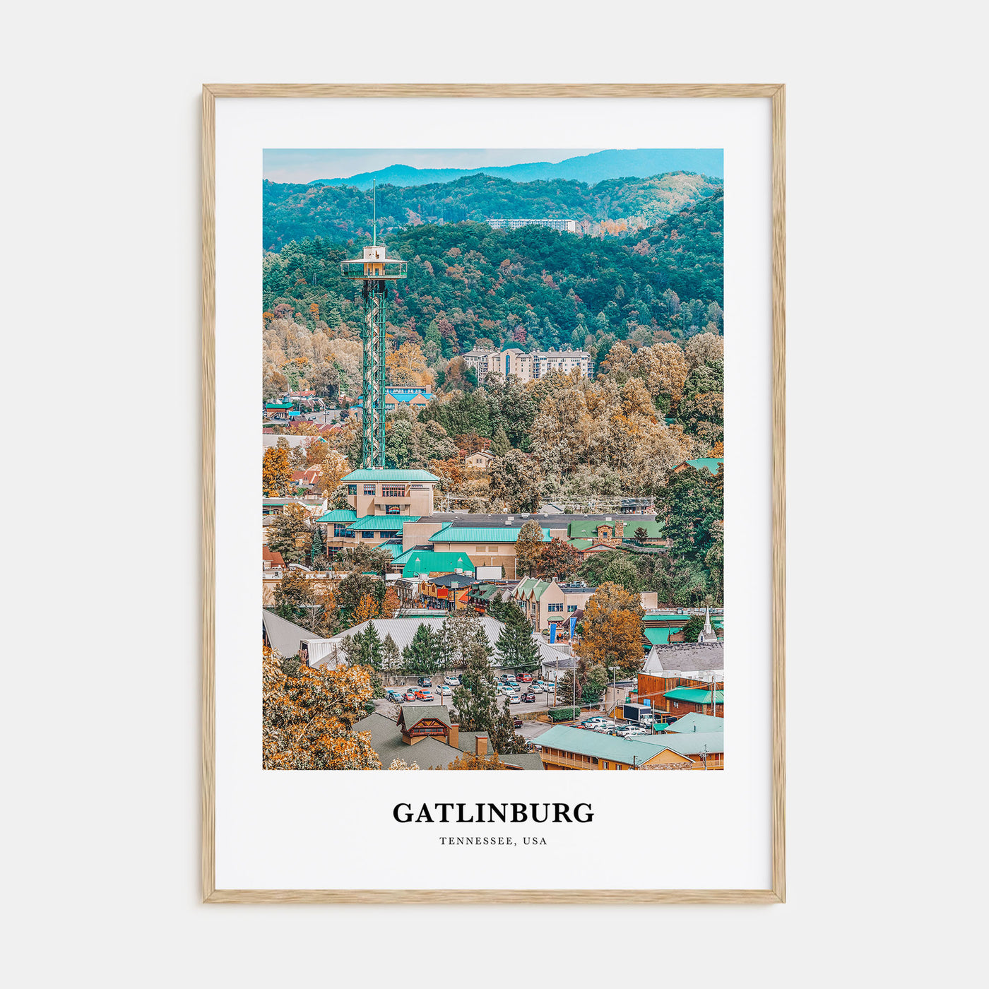 Gatlinburg Portrait Color Poster