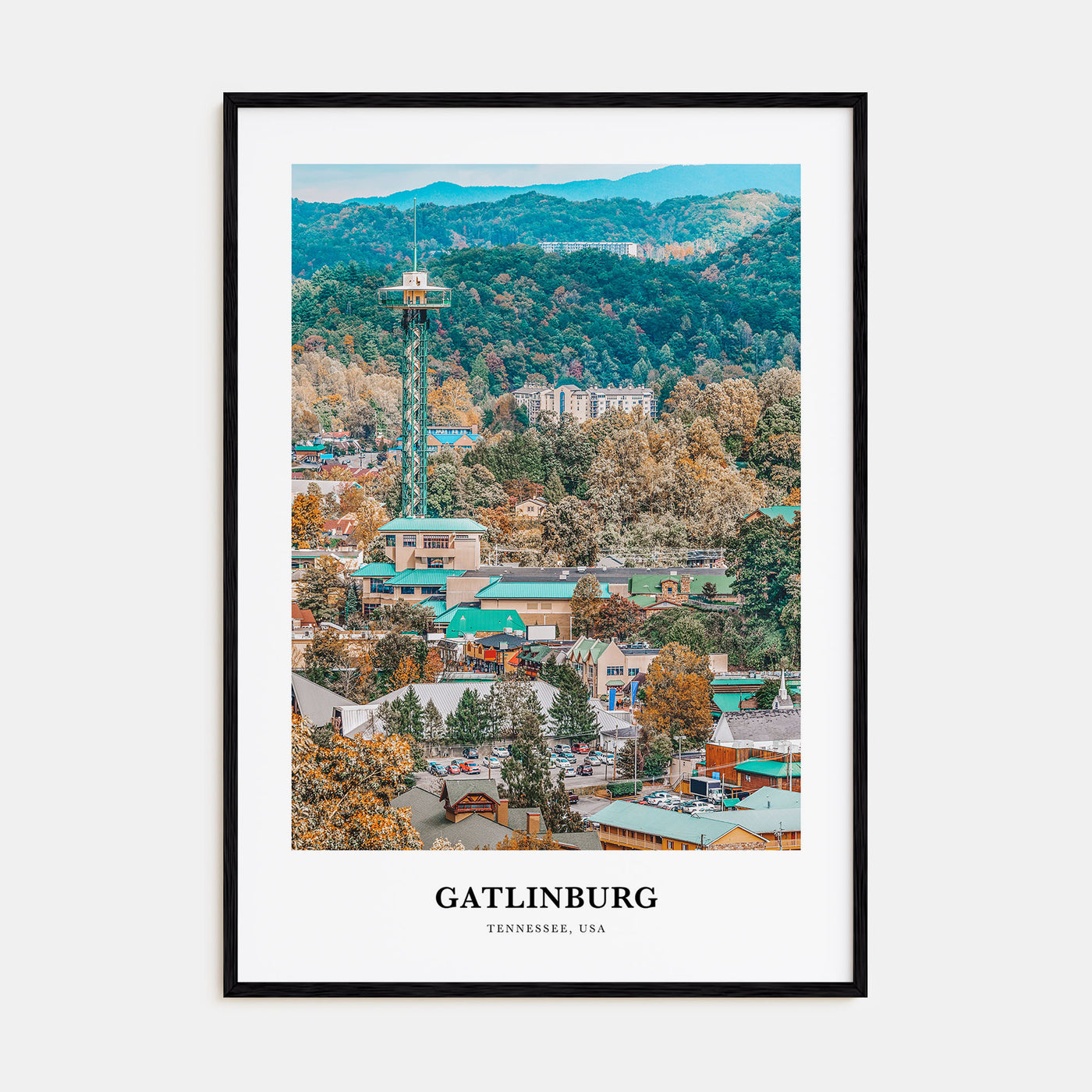 Gatlinburg Portrait Color Poster