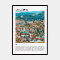 Gatlinburg Travel Color Poster