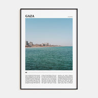 Gaza Travel Color Poster