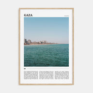 Gaza Travel Color Poster