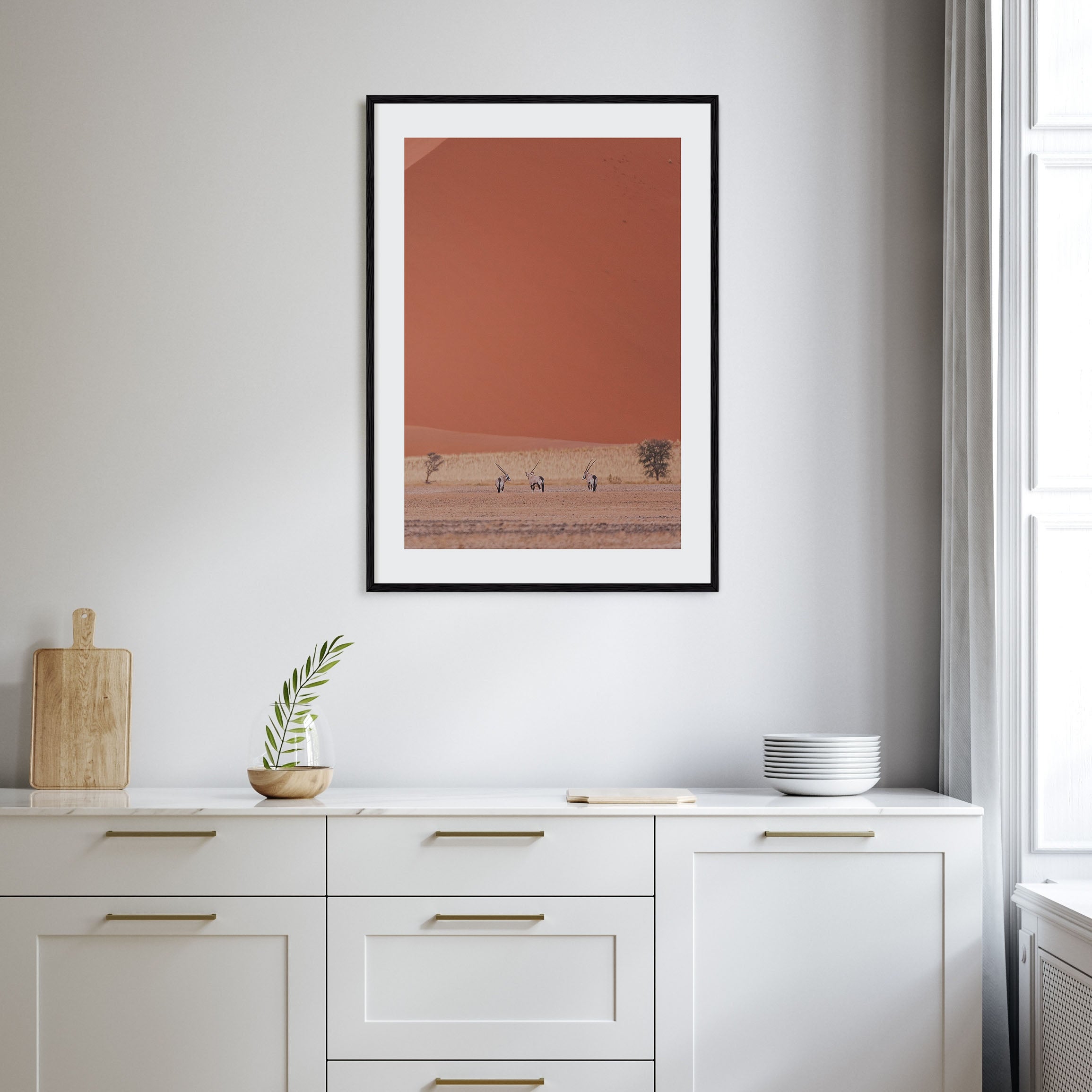 Gazella Photo Color Poster
