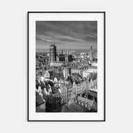 Gdańsk Photo B&W Poster