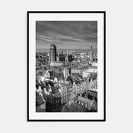 Gdańsk Photo B&W Poster