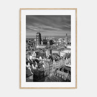 Gdańsk Photo B&W Poster