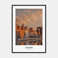 Gdańsk Portrait Color Poster