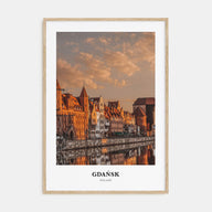 Gdańsk Portrait Color Poster