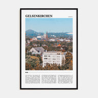 Gelsenkirchen Travel Color Poster