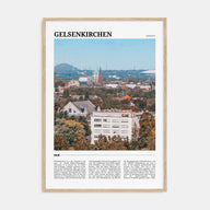 Gelsenkirchen Travel Color Poster