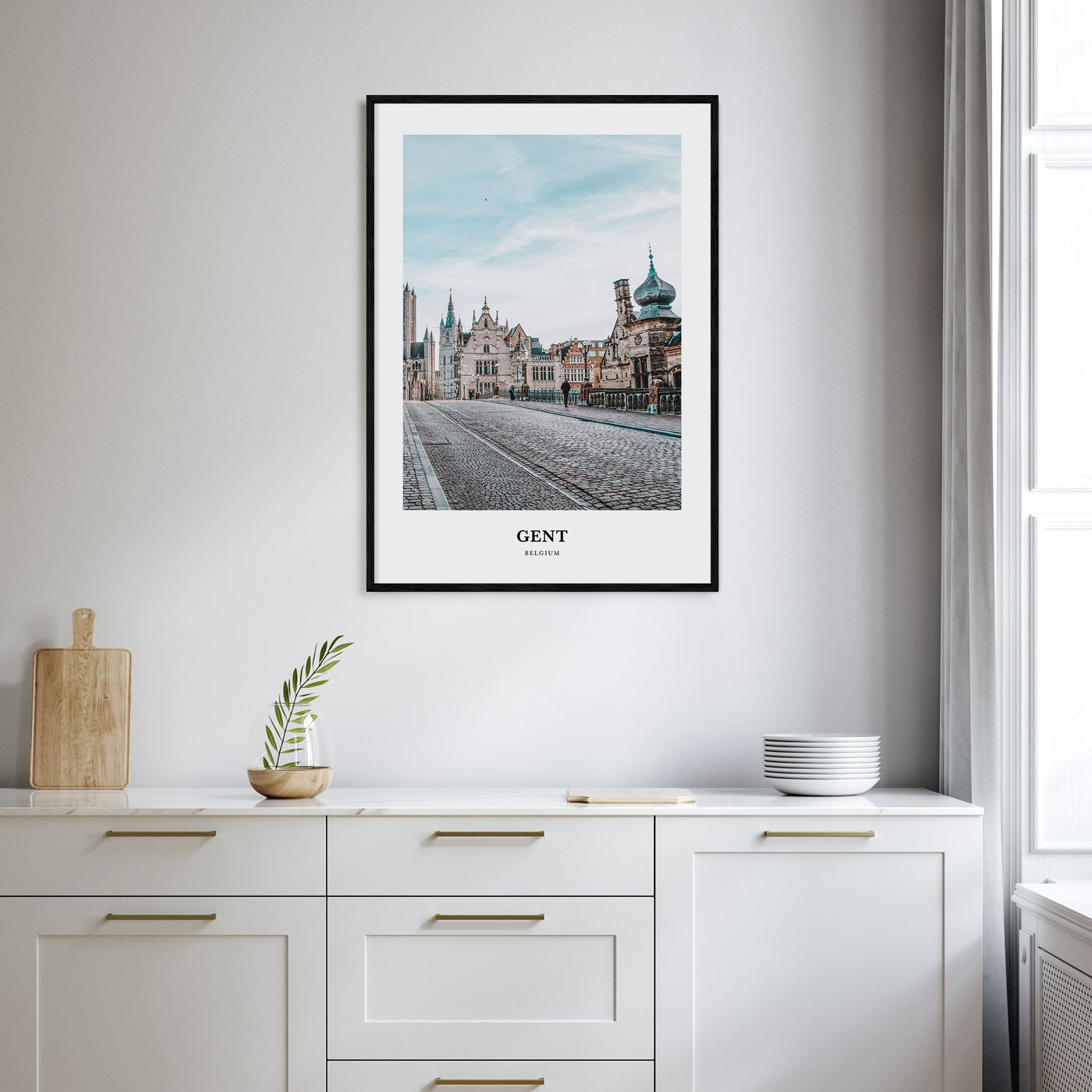 Gent Portrait Color Poster