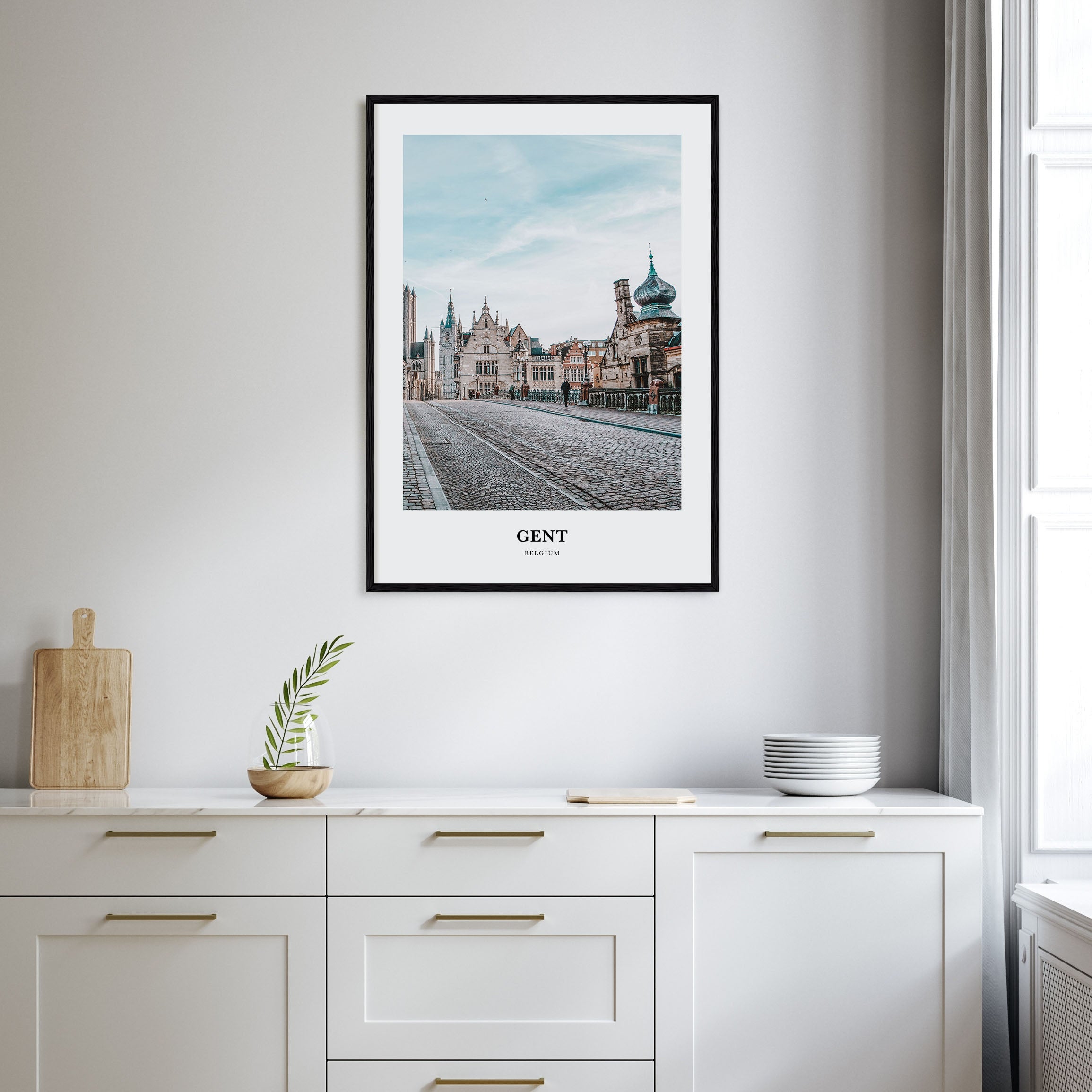 Gent Portrait Color Poster