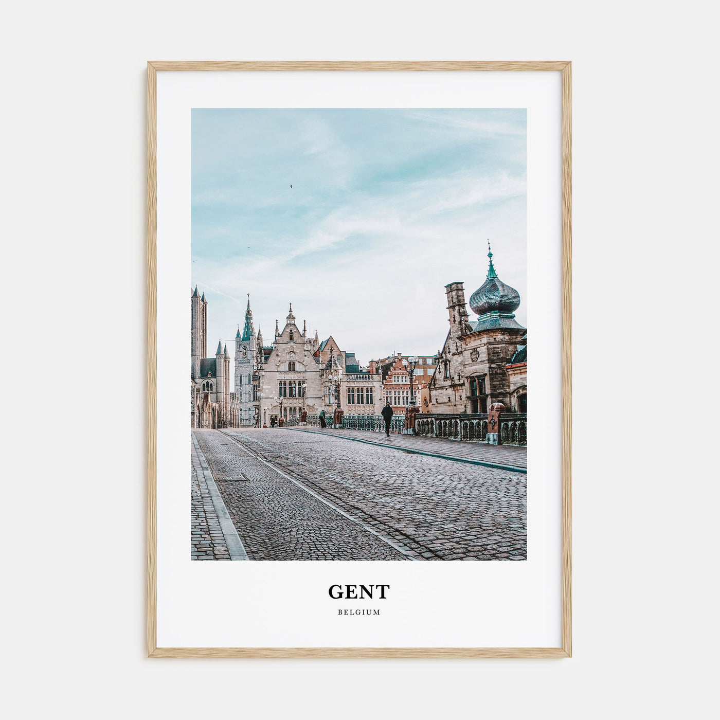 Gent Portrait Color Poster