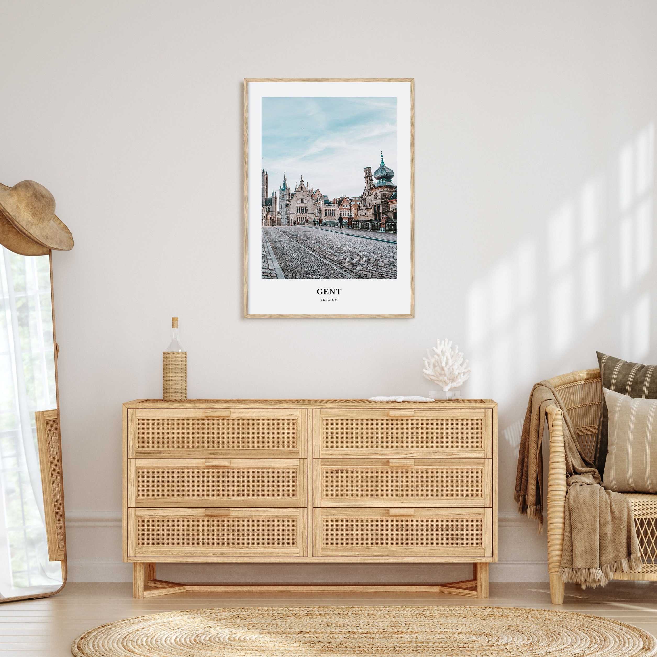 Gent Portrait Color Poster