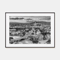 Georgia (Country) Landscape B&W Poster