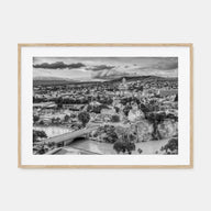 Georgia (Country) Landscape B&W Poster