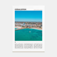 Geraldton Travel Color Poster