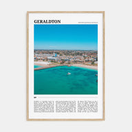 Geraldton Travel Color Poster