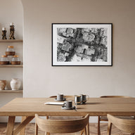 Ghana Landscape B&W Poster
