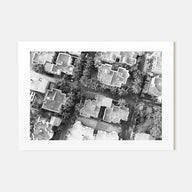 Ghana Landscape B&W Poster