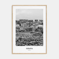 Ghana Portrait B&W No 2 Poster