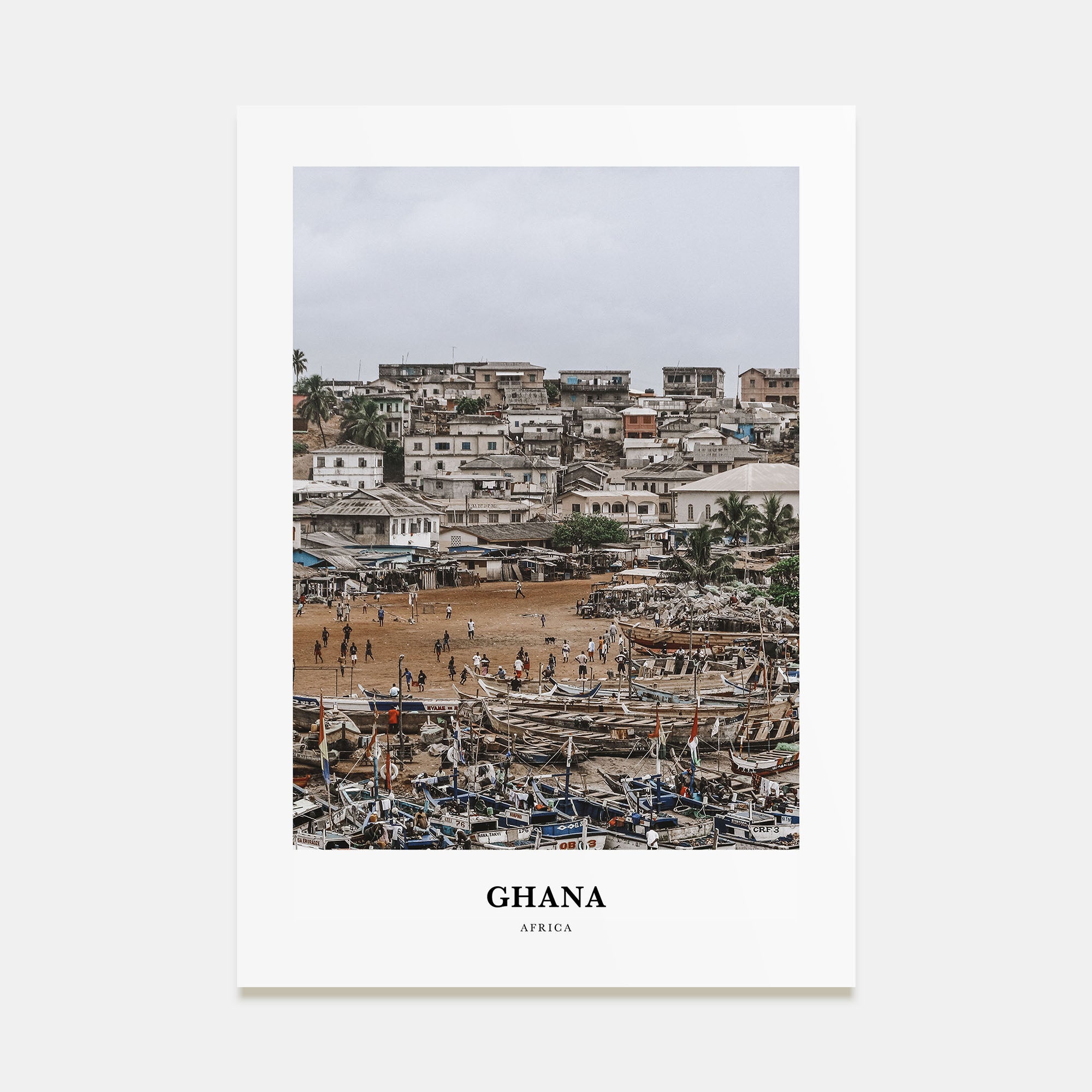 Ghana Portrait Color No 2 Poster