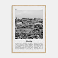 Ghana Travel B&W No 1 Poster