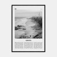 Ghana Travel B&W No 2 Poster
