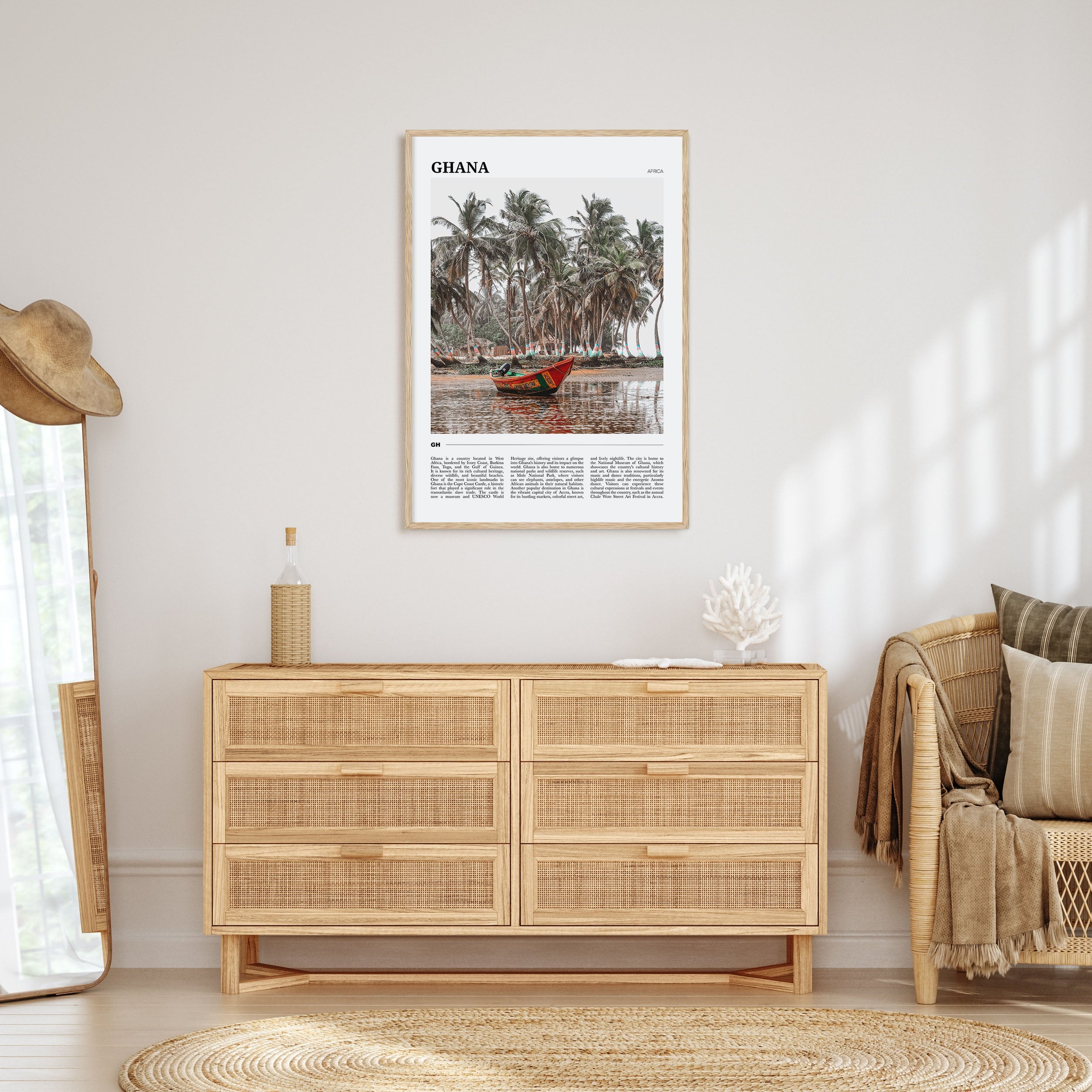 Ghana Travel Color No 1 Poster