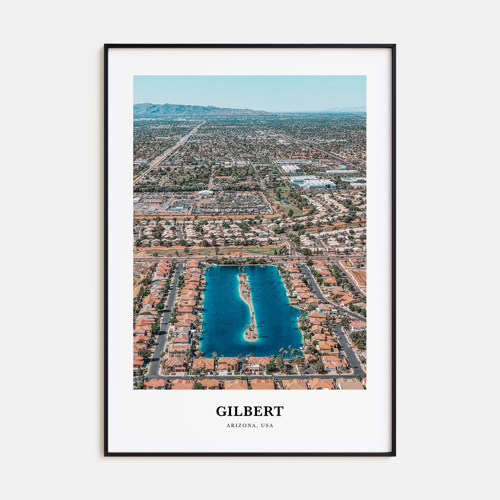 Gilbert Portrait Color Poster
