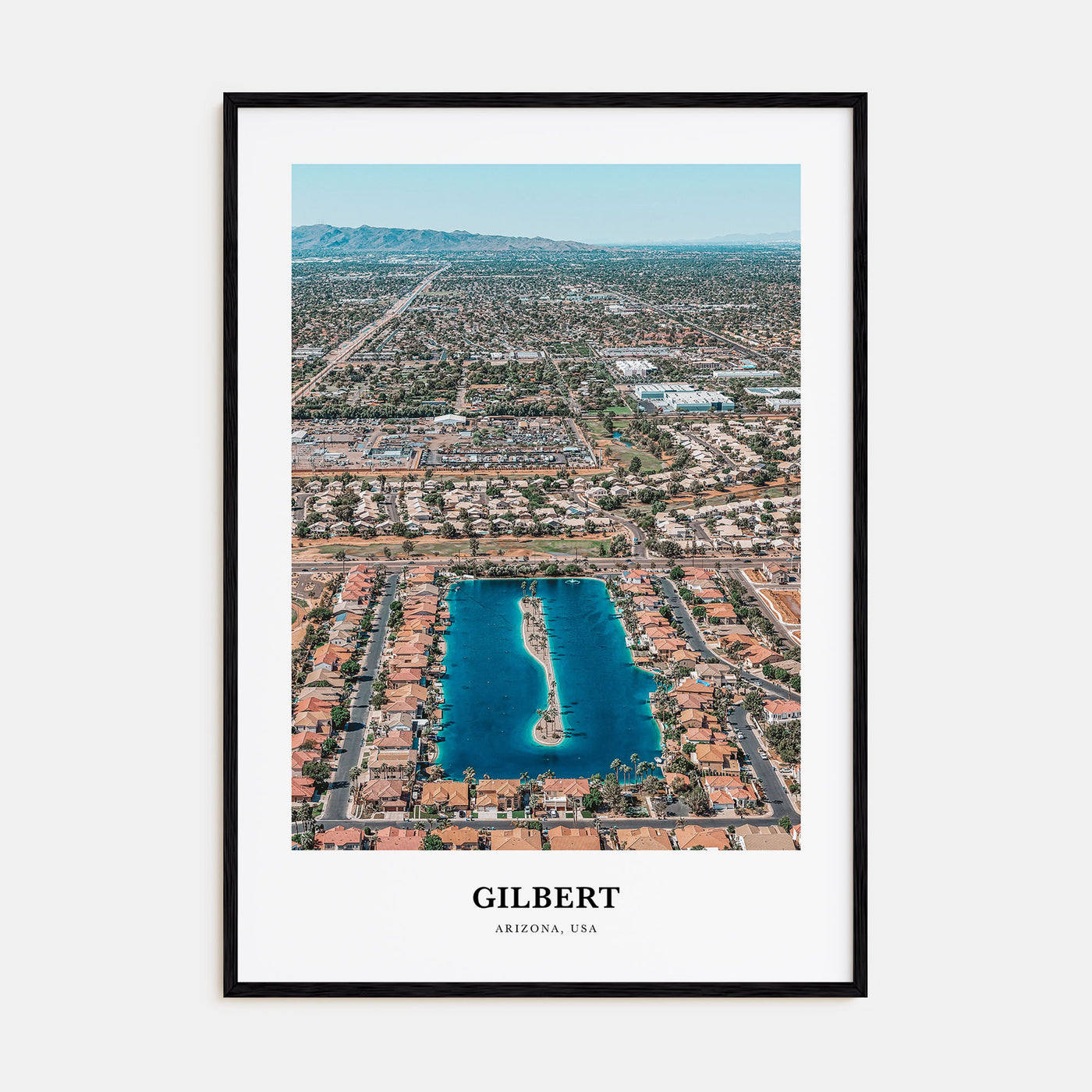 Gilbert Portrait Color Poster