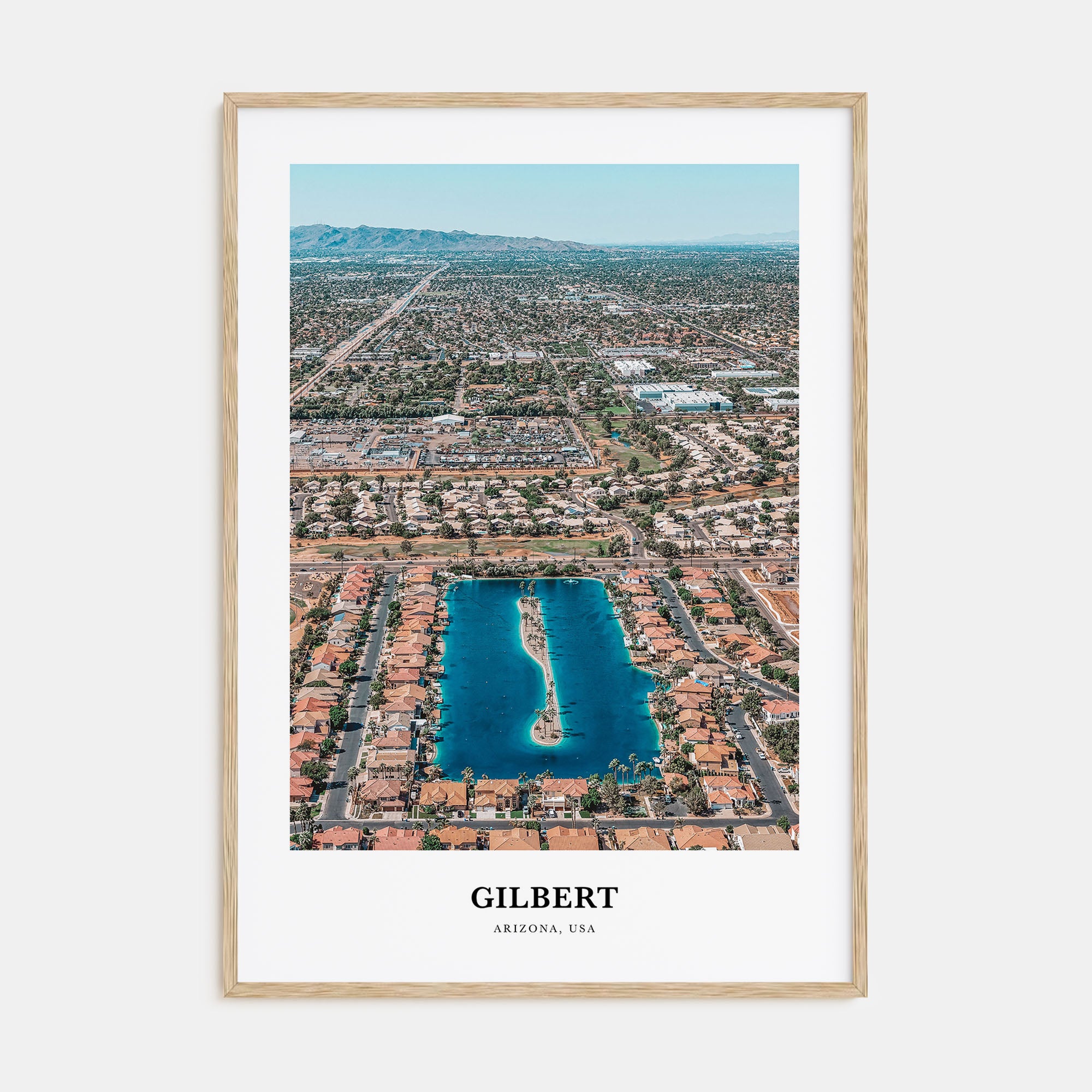 Gilbert Portrait Color Poster