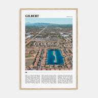 Gilbert Travel Color Poster