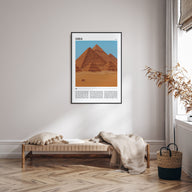 Giza Travel Color Poster