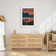 Glacier National Park Photo Color No 3 Poster