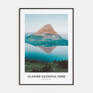 Glacier National Park Portrait Color Poster