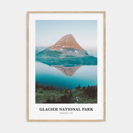 Glacier National Park Portrait Color Poster