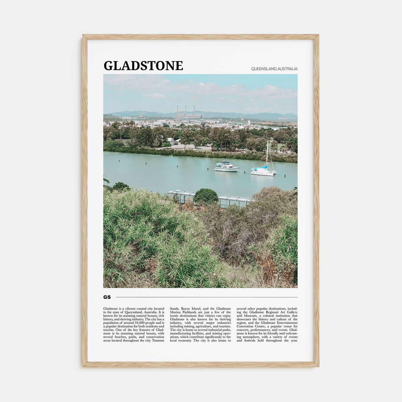 Gladstone Travel Color Poster