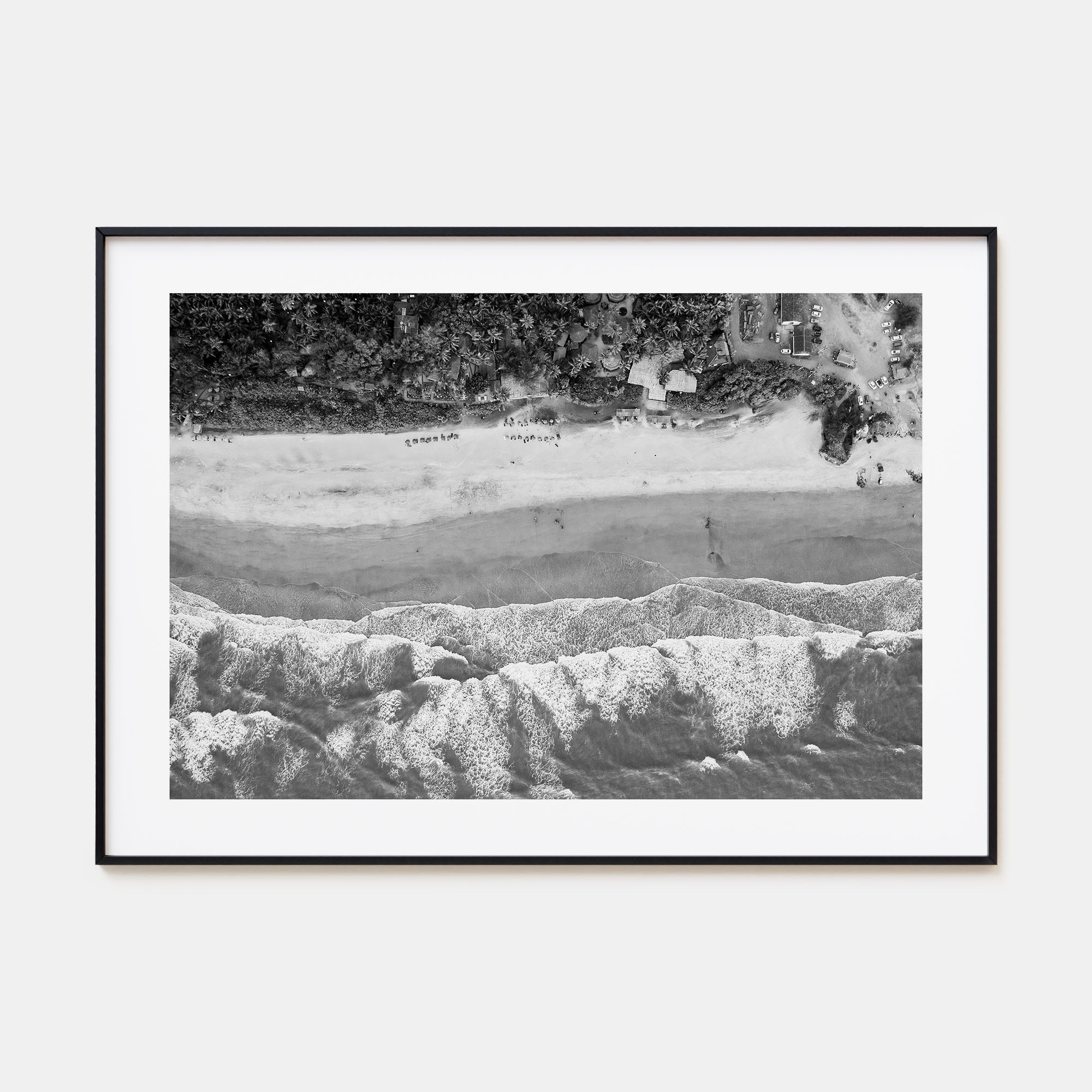 Goa Landscape B&W Poster