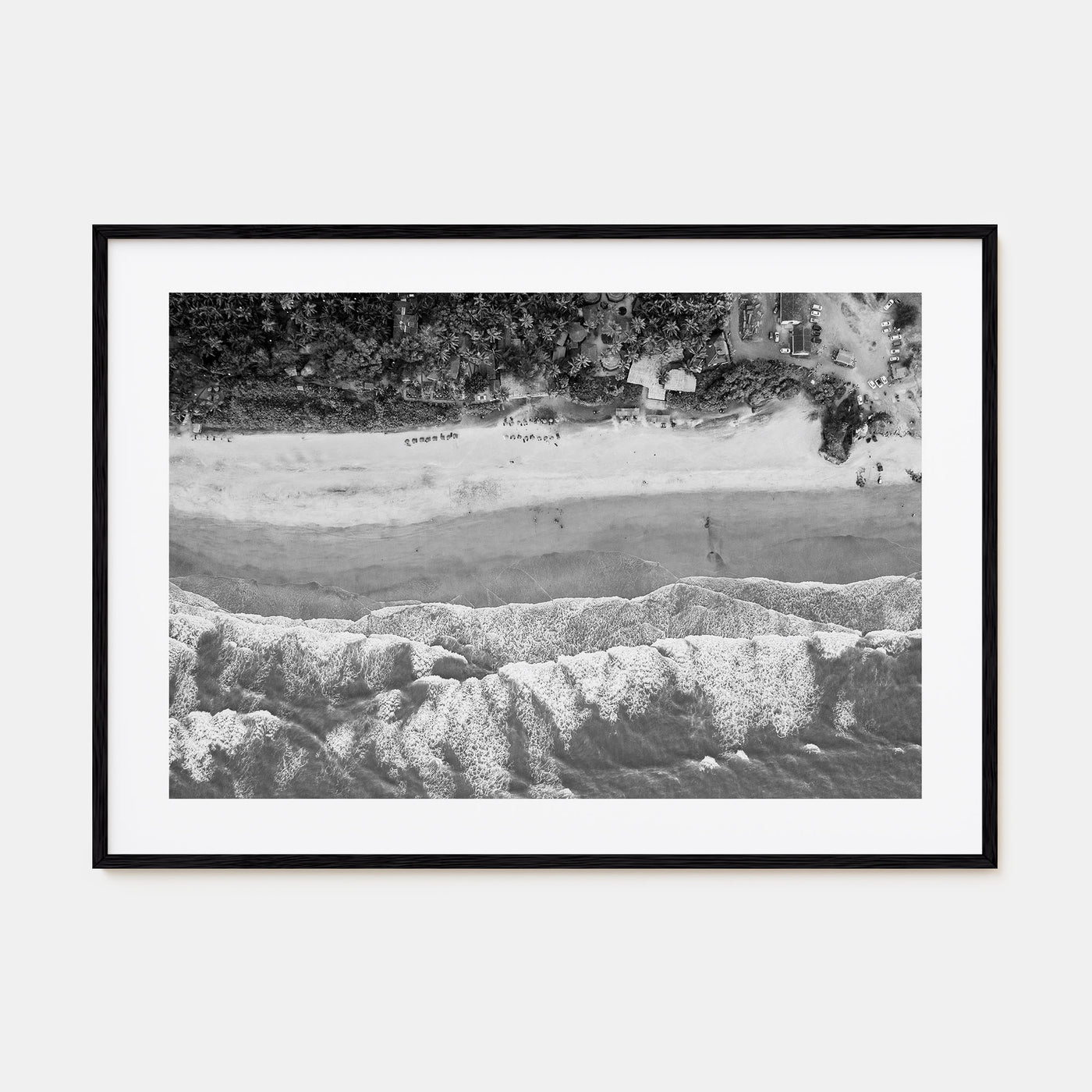 Goa Landscape B&W Poster