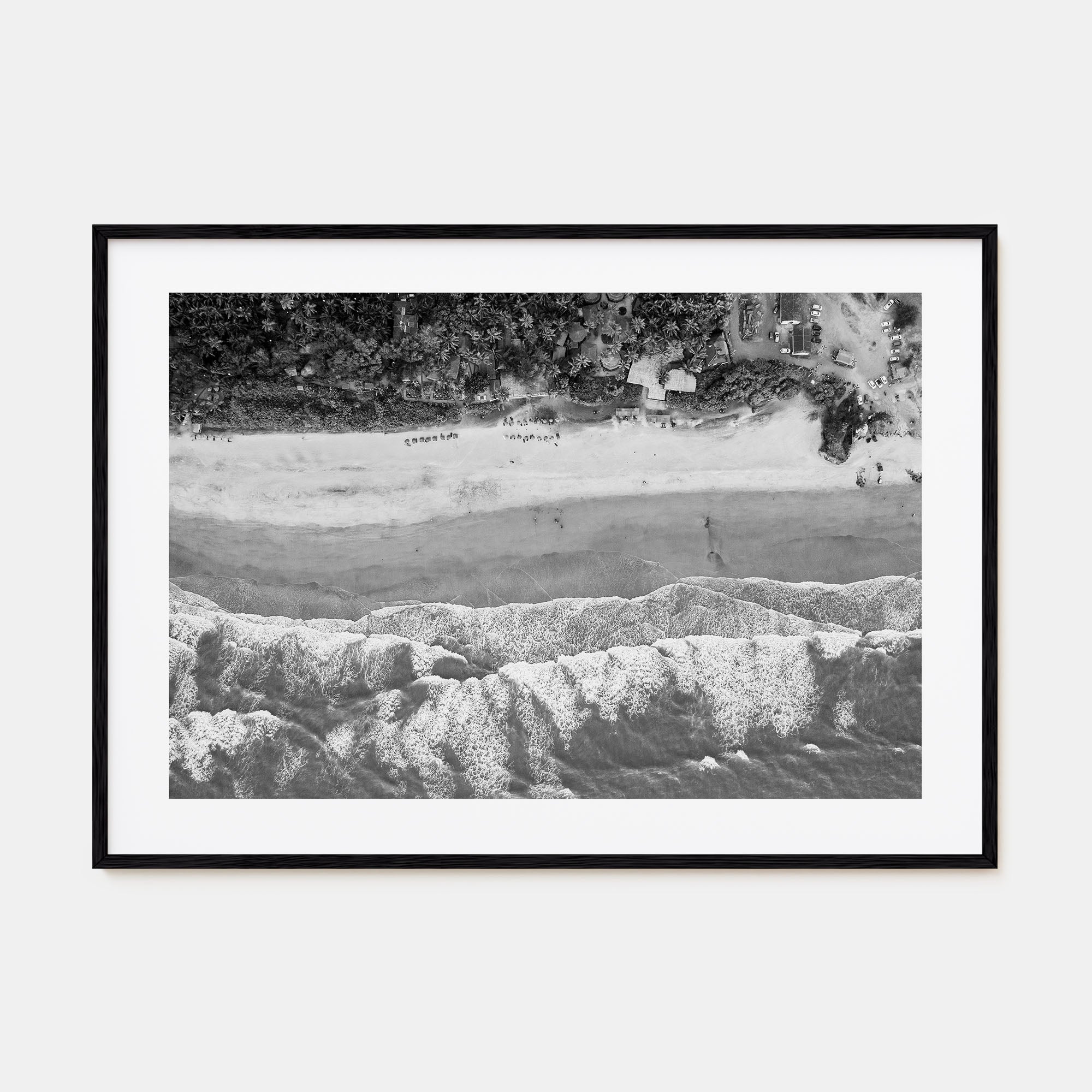 Goa Landscape B&W Poster