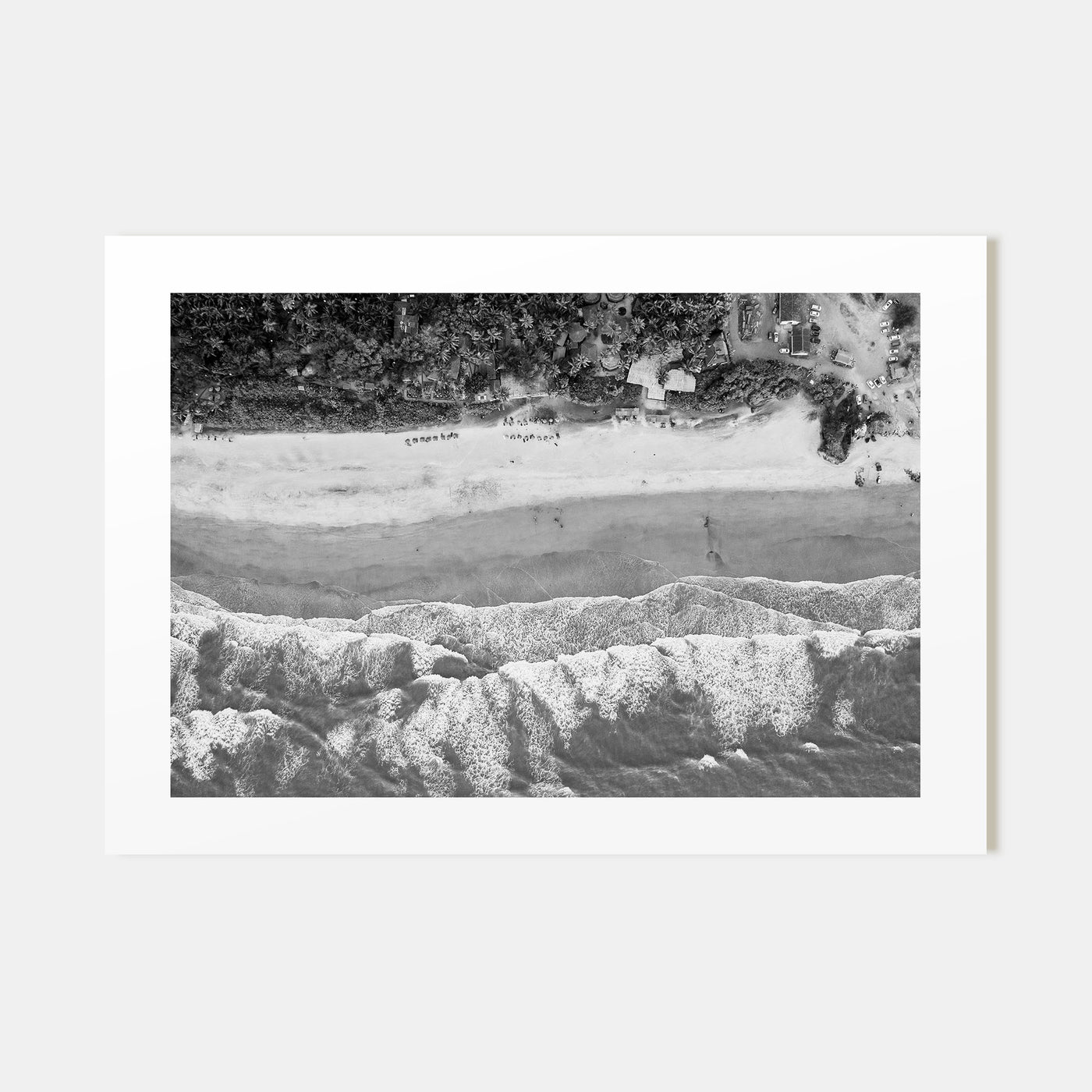 Goa Landscape B&W Poster