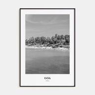 Goa Portrait B&W No 1 Poster