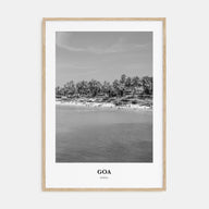 Goa Portrait B&W No 1 Poster