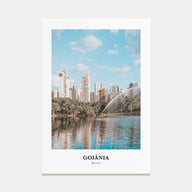 Goiânia Portrait Color Poster