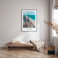 Gold Coast Portrait Color Poster